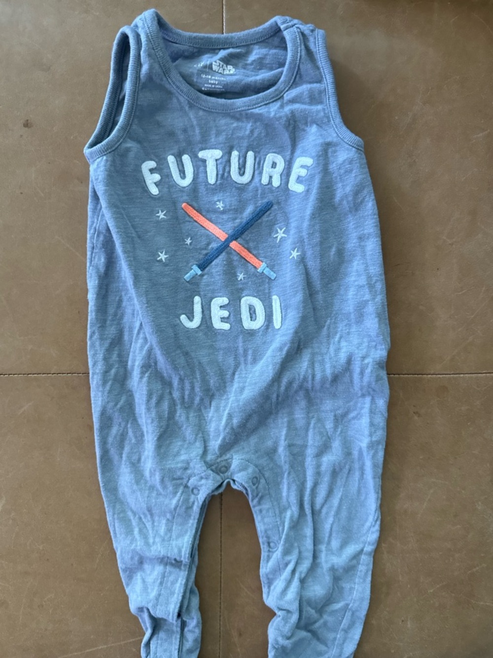 💙$5 FLASH SALE💙 Gap Star Wars Future Jedi Jumpsuit 12-18M